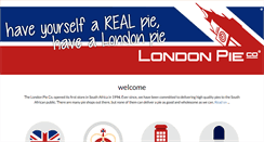 Desktop Screenshot of londonpie.co.za